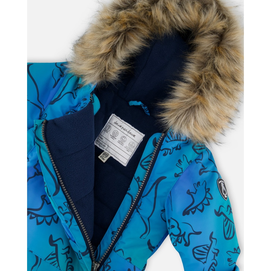 Image 904934_ALTMORE6.jpg, Product 904-934 / Price $79.50, One-Piece Baby Play Snowsuit Designed for Car Seat Dinosaur Print from Deux par Deux on TSC.ca's Fashion department
