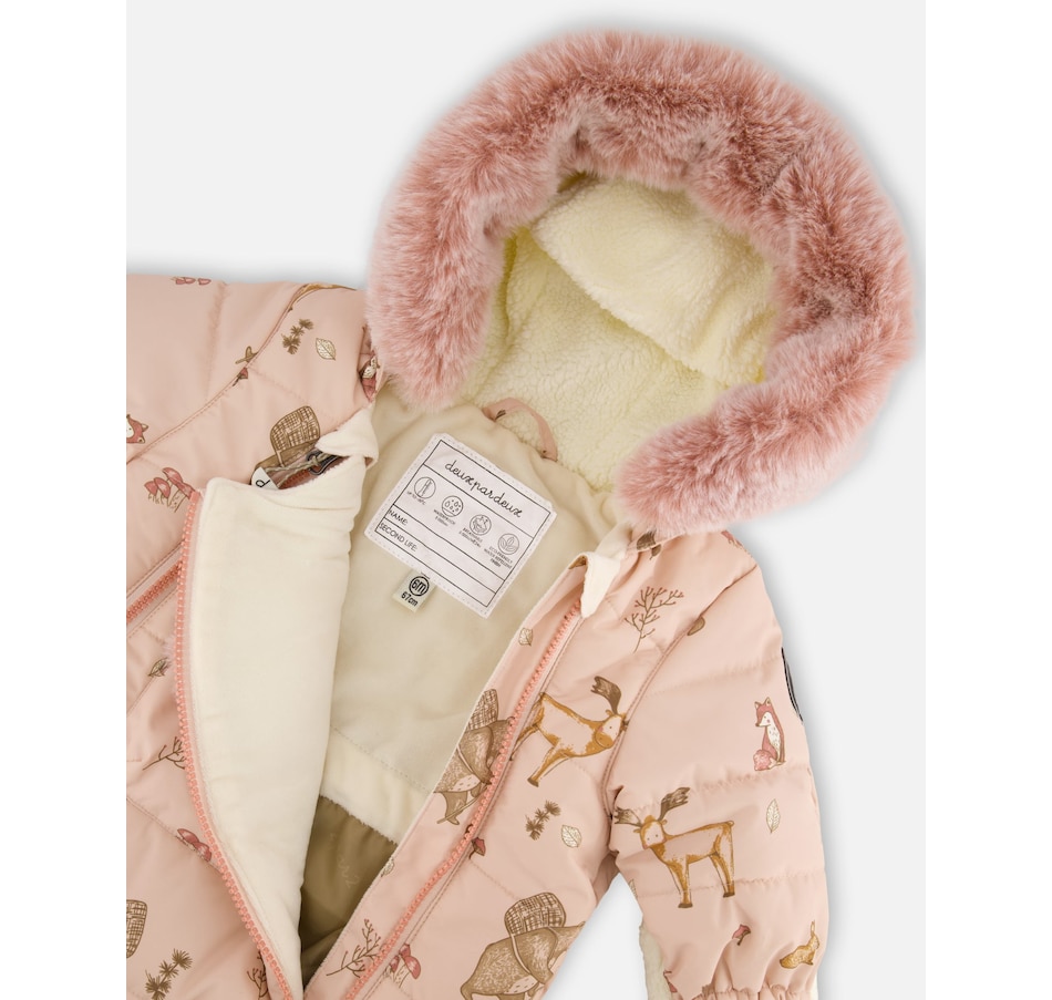 Image 904991_ALTMORE3.jpg, Product 904-991 / Price $69.50, One-Piece Baby Layette Snowsuit Designed for Car Seat from Deux par Deux on TSC.ca's Fashion department