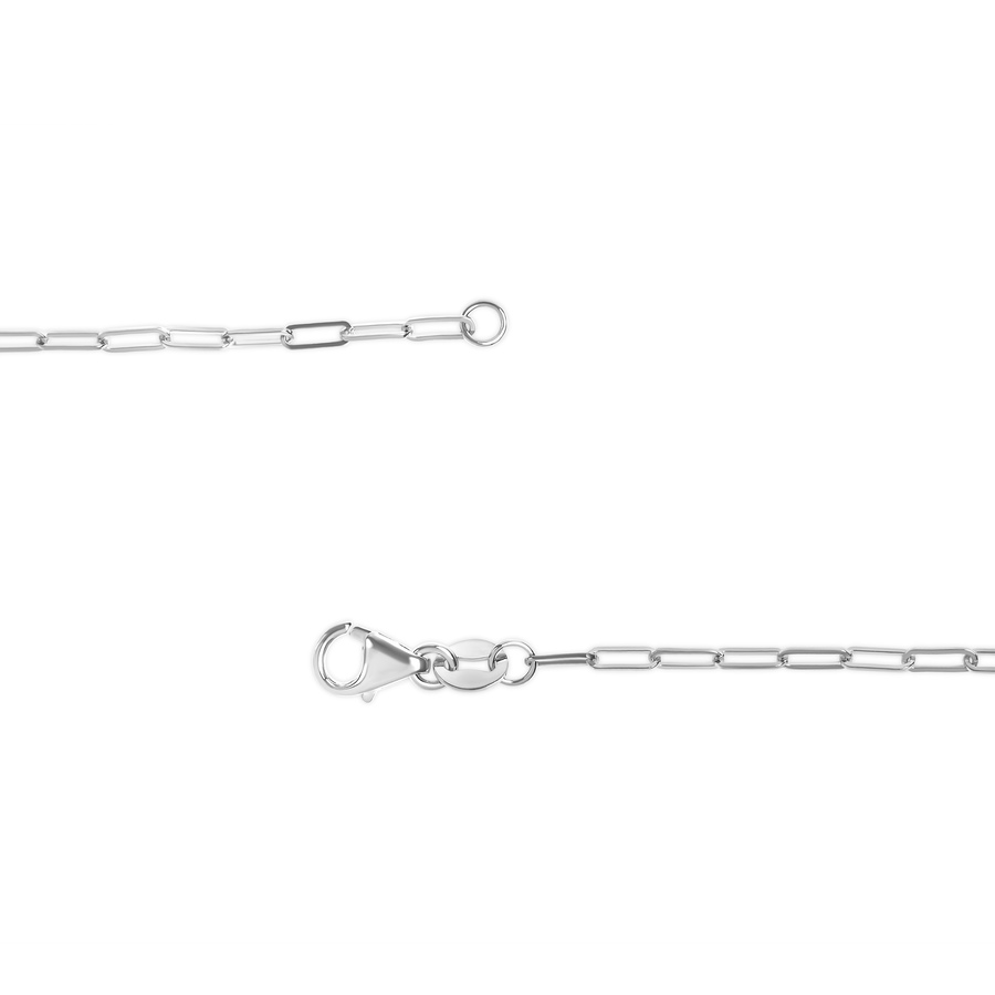 Image 907038_ALTMORE7.jpg, Product 907-038 / Price $1,875.00, Unisex Solid 14K Yellow Gold 1.5mm Paperclip Chain Necklace from Haus of Brilliance on TSC.ca's Jewellery department