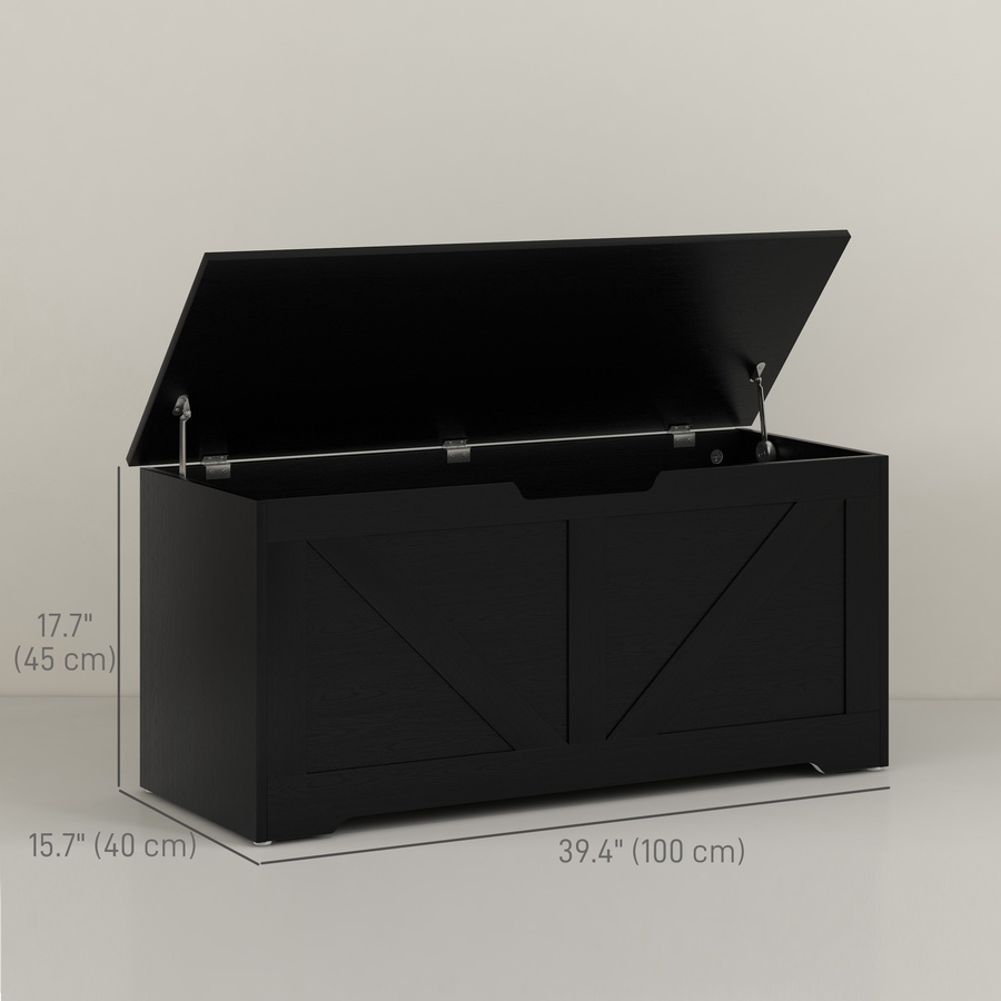 Image 907081_ALTMORE68.jpg, Product 907-081 / Price $94.99 - $112.99, HOMCOM Storage Chest for Living Room, Wooden Toy Box from HOMCOM on TSC.ca's Home & Garden department