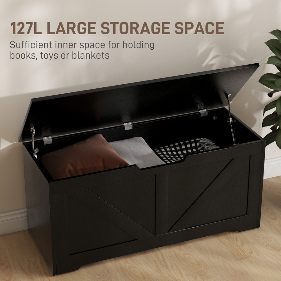 Image 907081_ALTMORE69.jpg, Product 907-081 / Price $94.99 - $112.99, HOMCOM Storage Chest for Living Room, Wooden Toy Box from HOMCOM on TSC.ca's Home & Garden department
