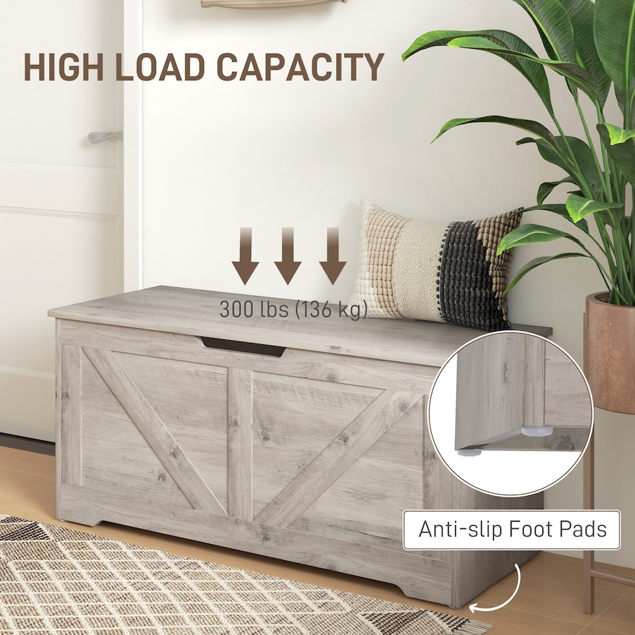 Image 907081_ALTMORE77.jpg, Product 907-081 / Price $94.99 - $112.99, HOMCOM Storage Chest for Living Room, Wooden Toy Box from HOMCOM on TSC.ca's Home & Garden department