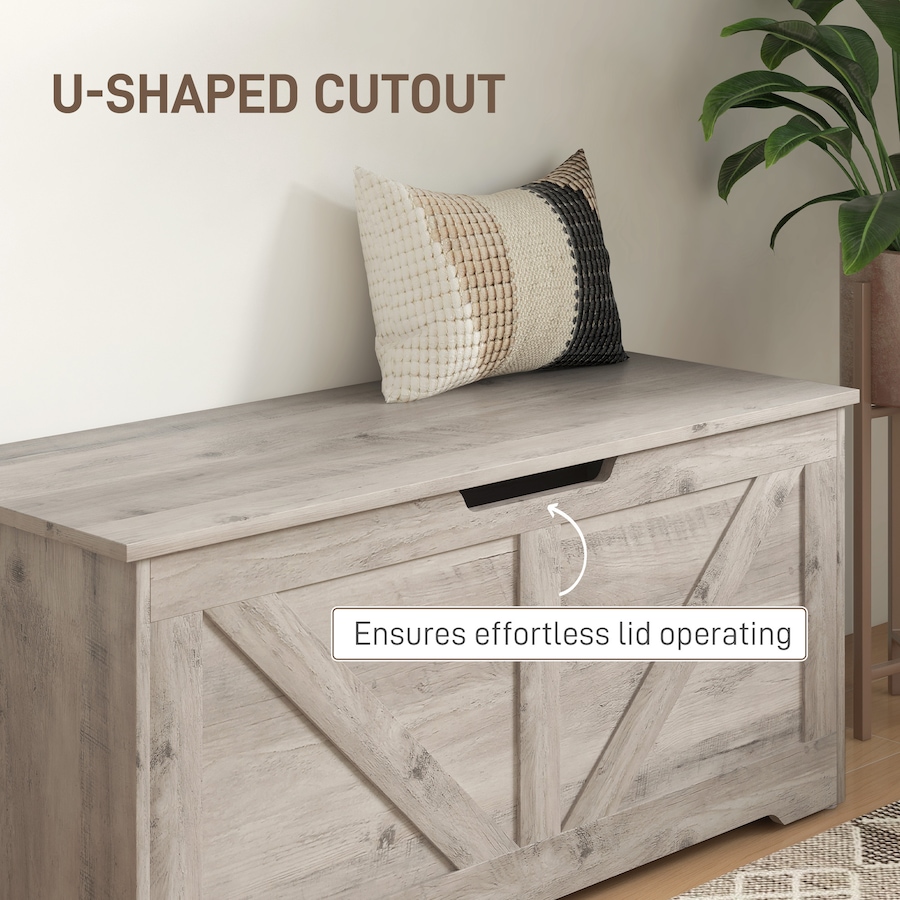 Image 907081_ALTMORE78.jpg, Product 907-081 / Price $94.99 - $112.99, HOMCOM Storage Chest for Living Room, Wooden Toy Box from HOMCOM on TSC.ca's Home & Garden department