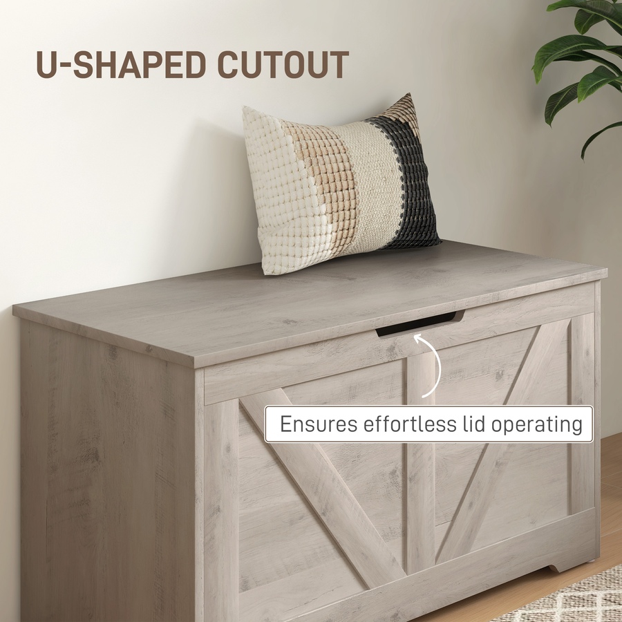 Image 907081_ALTMORE85.jpg, Product 907-081 / Price $94.99 - $112.99, HOMCOM Storage Chest for Living Room, Wooden Toy Box from HOMCOM on TSC.ca's Home & Garden department