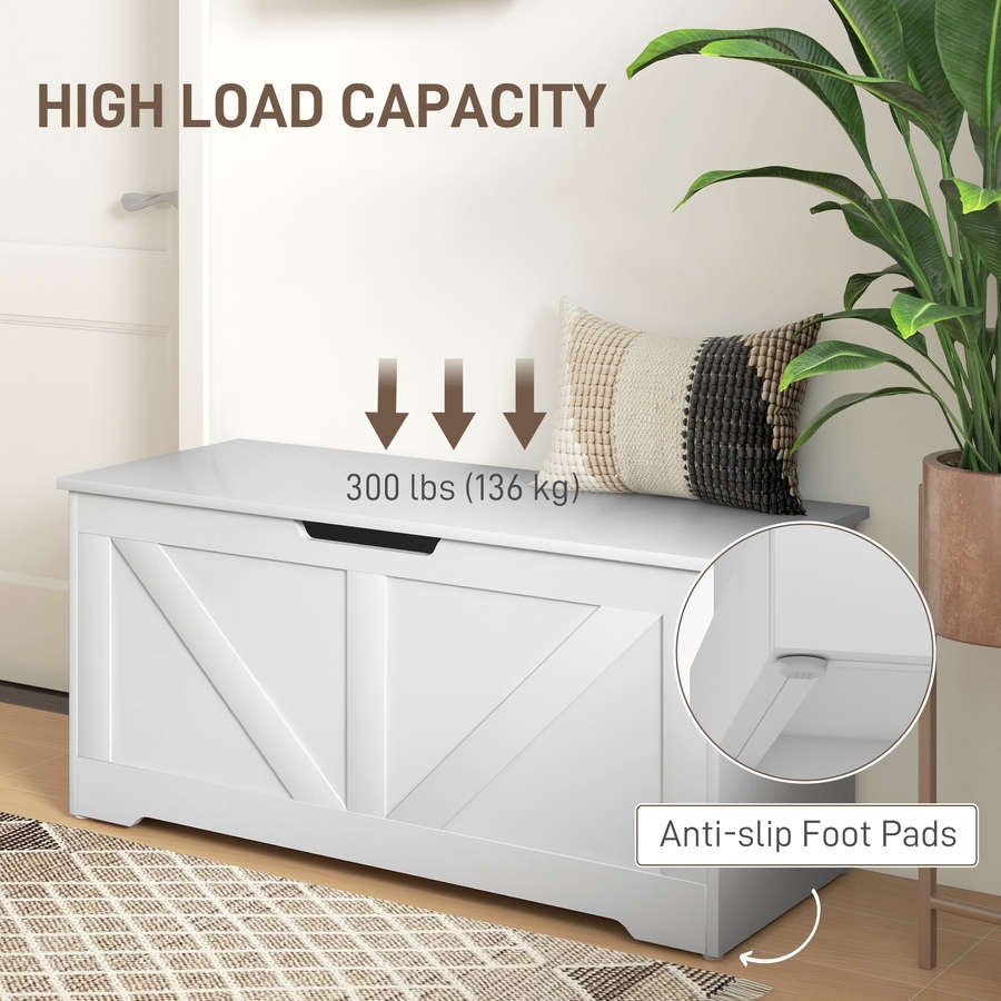 Image 907081_ALTMORE91.jpg, Product 907-081 / Price $94.99 - $112.99, HOMCOM Storage Chest for Living Room, Wooden Toy Box from HOMCOM on TSC.ca's Home & Garden department