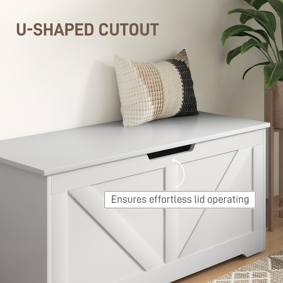 Image 907081_ALTMORE92.jpg, Product 907-081 / Price $94.99 - $112.99, HOMCOM Storage Chest for Living Room, Wooden Toy Box from HOMCOM on TSC.ca's Home & Garden department