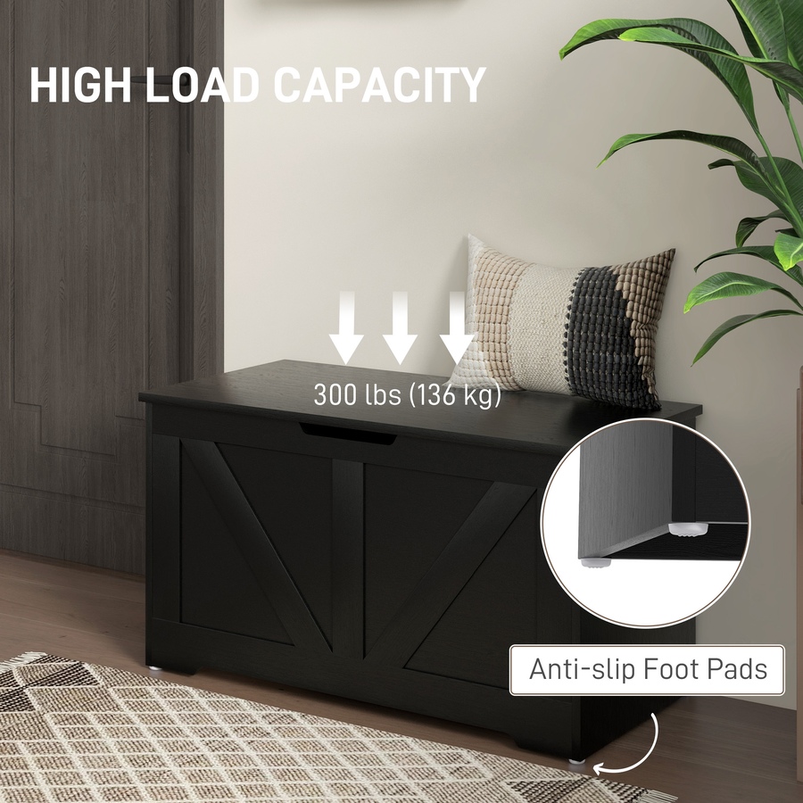 Image 907081_ALTMORE98.jpg, Product 907-081 / Price $94.99 - $112.99, HOMCOM Storage Chest for Living Room, Wooden Toy Box from HOMCOM on TSC.ca's Home & Garden department