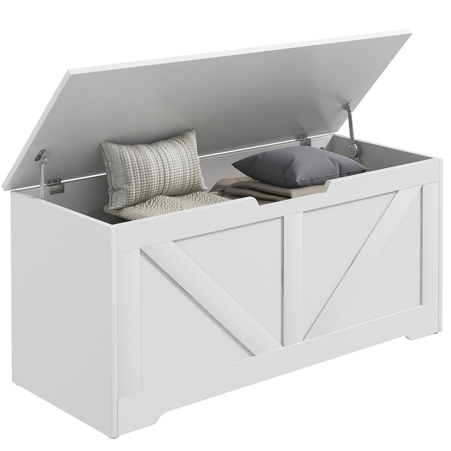 Image 907081_ST01.jpg, Product 907-081 / Price $94.99 - $112.99, HOMCOM Storage Chest for Living Room, Wooden Toy Box from HOMCOM on TSC.ca's Home & Garden department