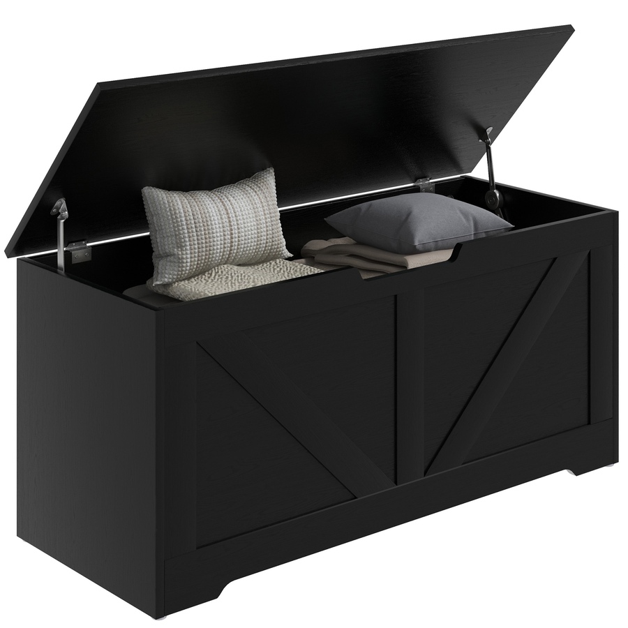 Image 907081_ST02.jpg, Product 907-081 / Price $94.99 - $112.99, HOMCOM Storage Chest for Living Room, Wooden Toy Box from HOMCOM on TSC.ca's Home & Garden department