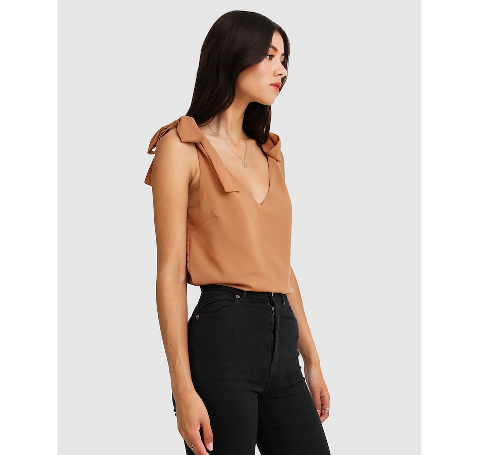 Image 907317_ALTMORE2.jpg, Product 907-317 / Price $44.98 - $71.96, belle & bloom Feel For You V-Neck Top from belle & bloom on TSC.ca's Fashion department