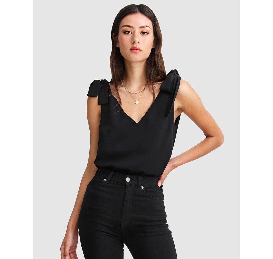 Image 907317_ALTMORE9.jpg, Product 907-317 / Price $44.98 - $71.96, belle & bloom Feel For You V-Neck Top from belle & bloom on TSC.ca's Fashion department