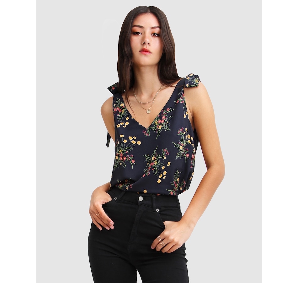Image 907317_ST09.jpg, Product 907-317 / Price $44.98 - $71.96, belle & bloom Feel For You V-Neck Top from belle & bloom on TSC.ca's Fashion department