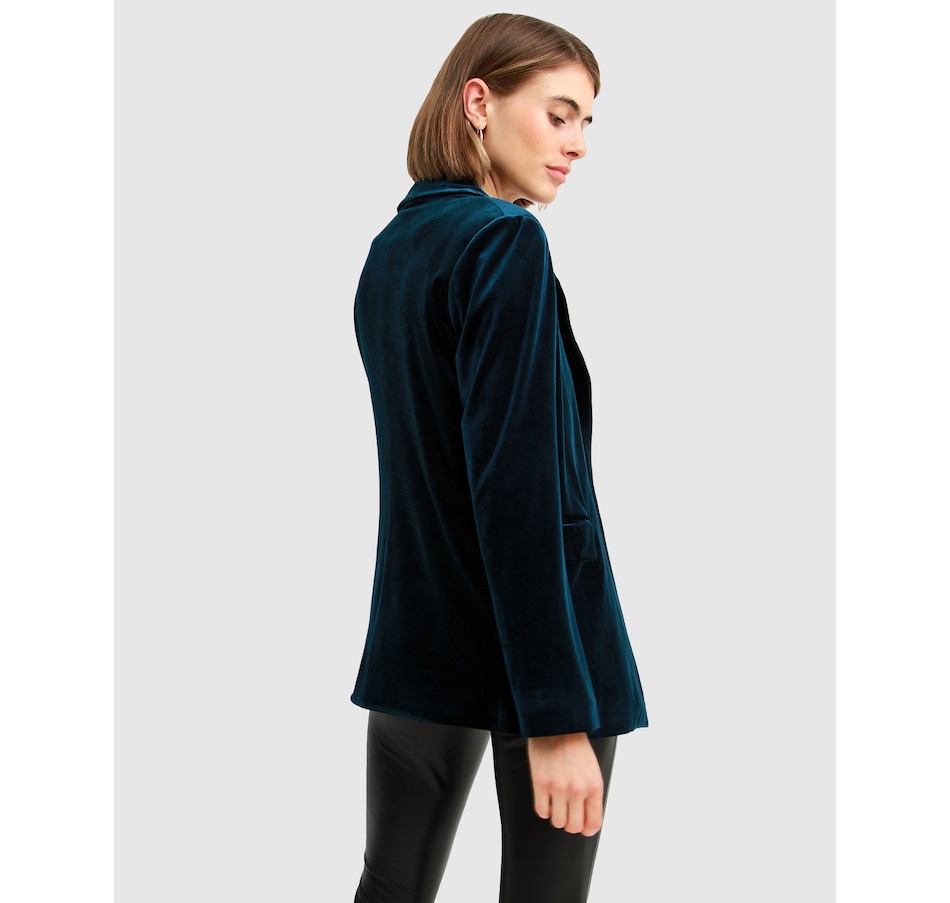 Image 907324_ALTMORE2.jpg, Product 907-324 / Price $109.98, belle & bloom Eternity Velvet Blazer from belle & bloom on TSC.ca's Fashion department