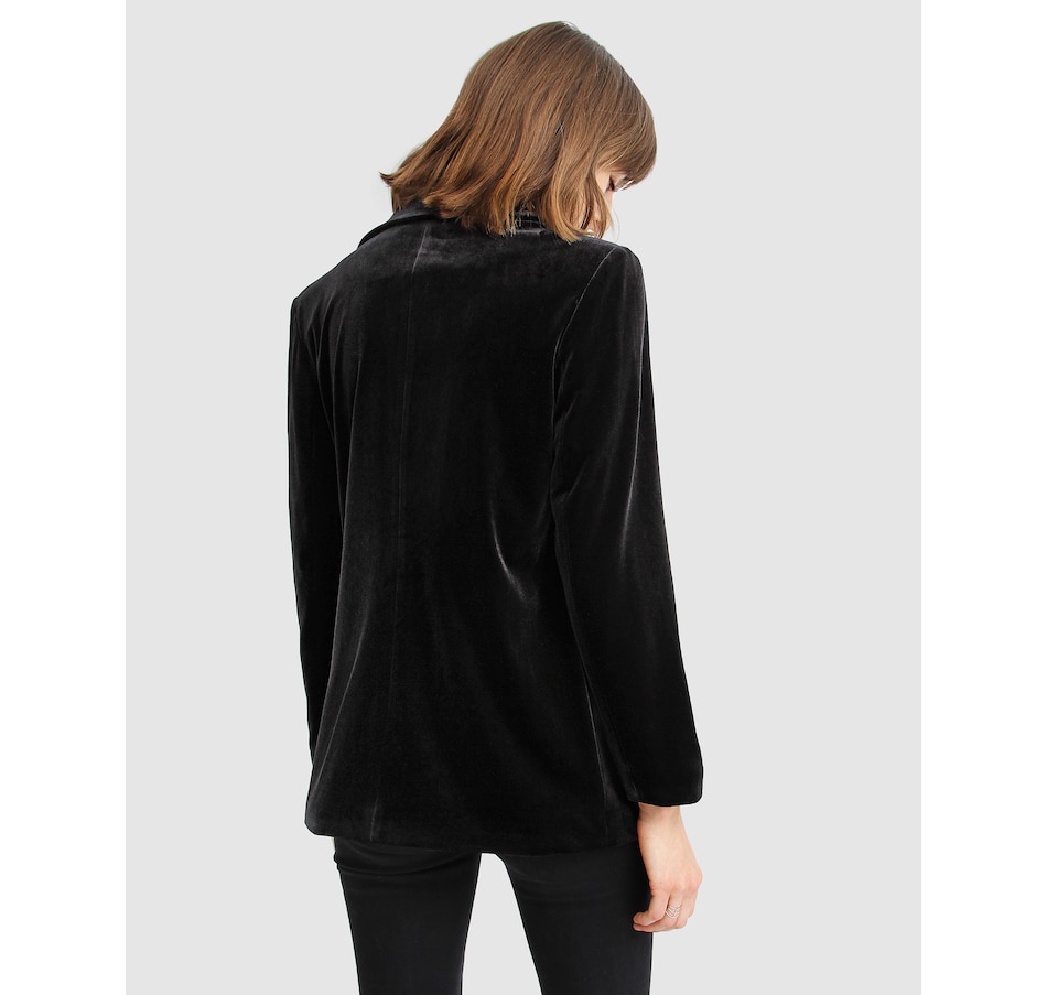 Image 907324_ALTMORE7.jpg, Product 907-324 / Price $109.98, belle & bloom Eternity Velvet Blazer from belle & bloom on TSC.ca's Fashion department