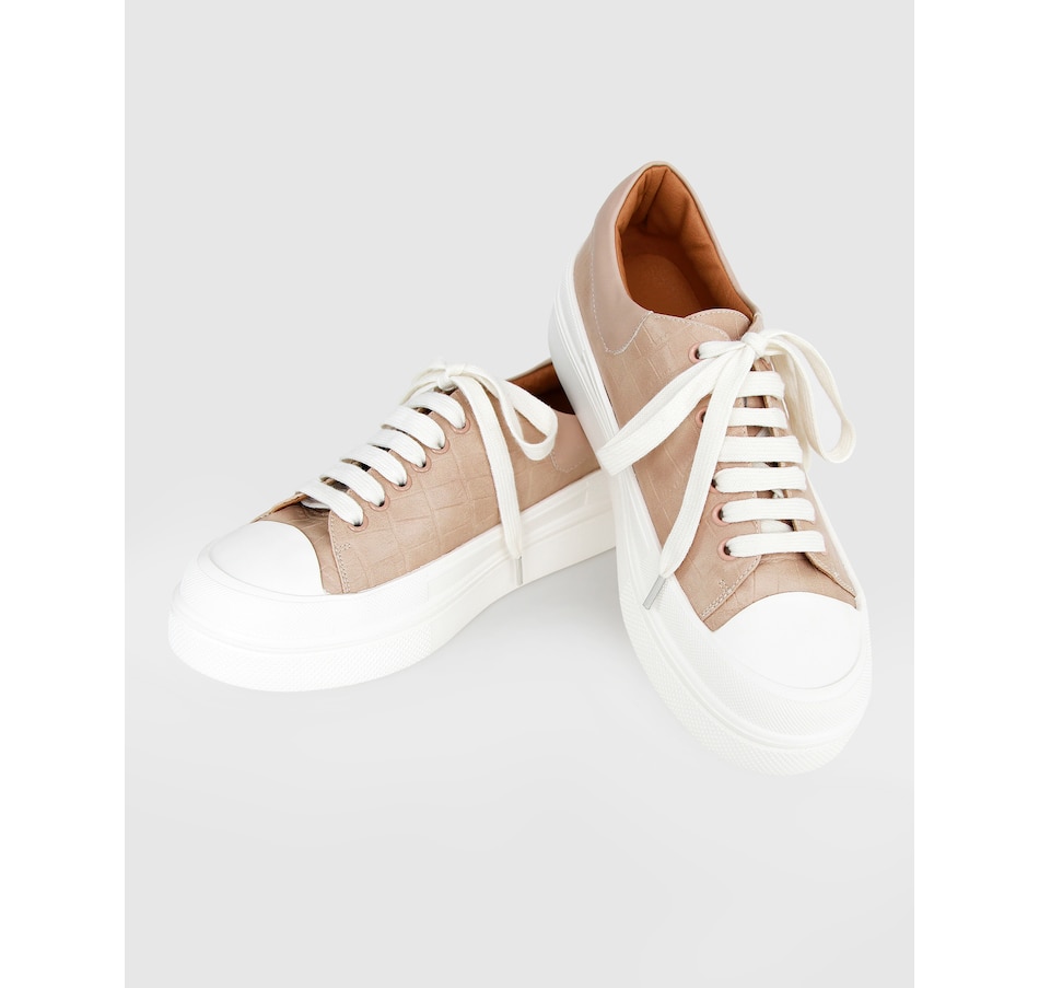 Image 907329_ALTMORE4.jpg, Product 907-329 / Price $64.98 - $77.97, belle & bloom Just A Dream Croc Leather Sneaker from belle & bloom on TSC.ca's Shoes department