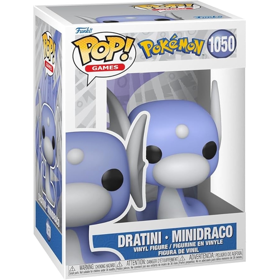 Image 907404.jpg, Product 907-404 / Price $14.97, Funko Pop! Games: Pokemon - Dratini from Funko Pop on TSC.ca's Toys & Hobbies department