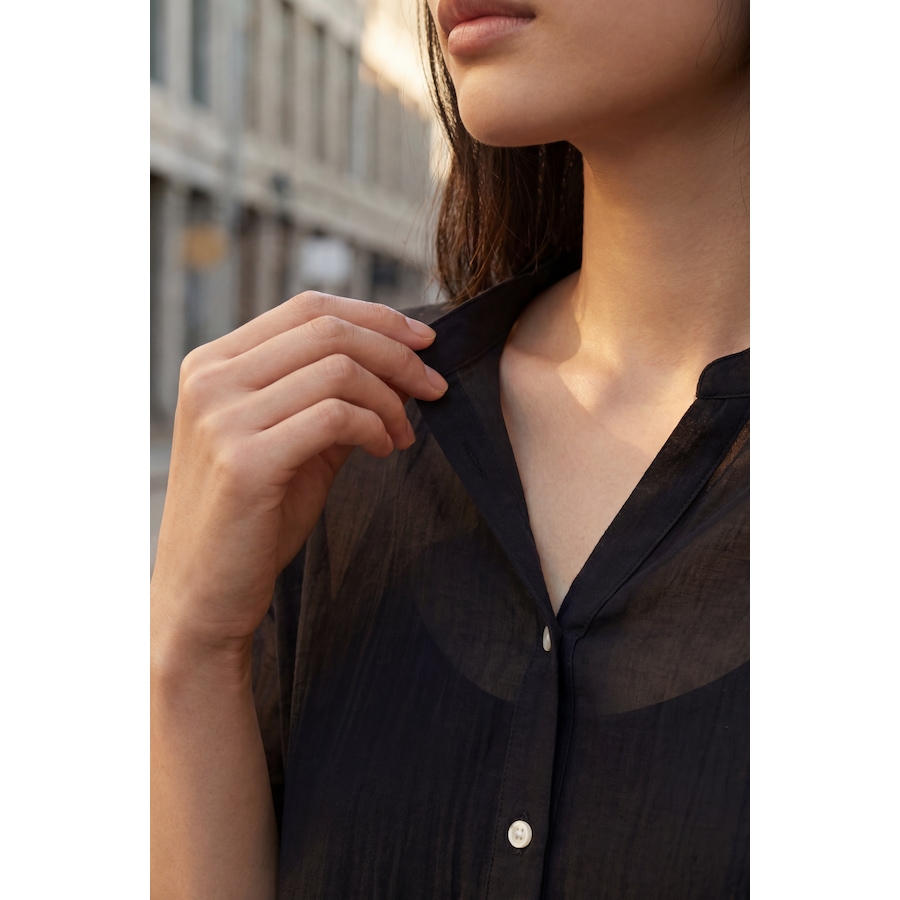 Image 907668_ALTMORE6.png, Product 907-668 / Price $59.95, Roxanne Oversized Shirt Semi-Sheer Cotton Blend from ANNICK on TSC.ca's Fashion department