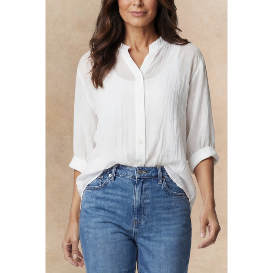 Image 907668_ST01.png, Product 907-668 / Price $59.95, Roxanne Oversized Shirt Semi-Sheer Cotton Blend from ANNICK on TSC.ca's Fashion department