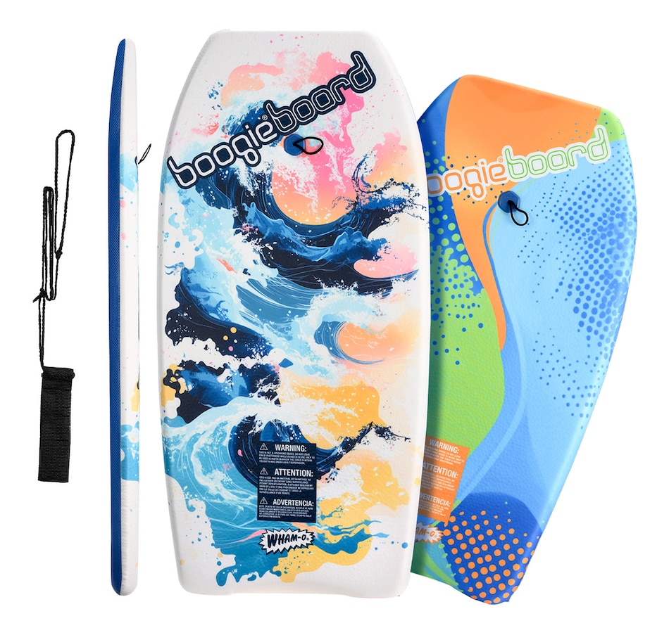 Image 907678.jpg, Product 907-678 / Price $95.99, Wham-O 2 Pack Boogie Board with Wrist Leash for Kids 8+ – Curve/Wave from Wham-O on TSC.ca's Health & Fitness department