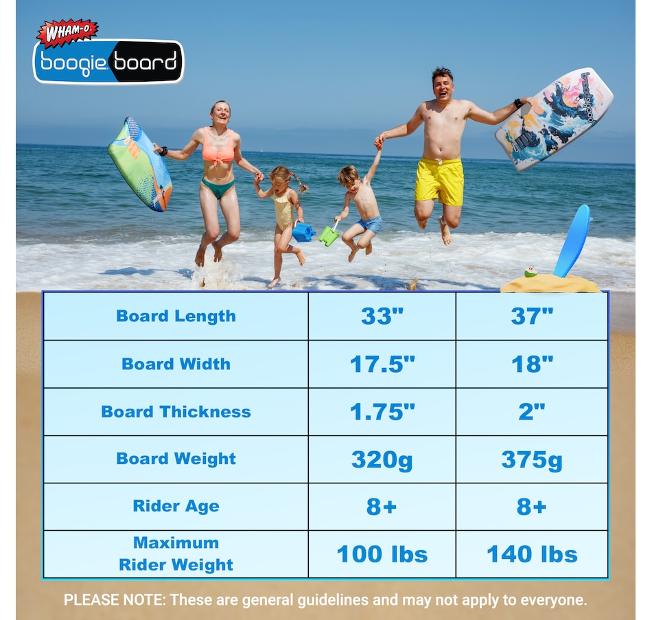 Image 907678_ALTMORE1.jpg, Product 907-678 / Price $95.99, Wham-O 2 Pack Boogie Board with Wrist Leash for Kids 8+ – Curve/Wave from Wham-O on TSC.ca's Health & Fitness department