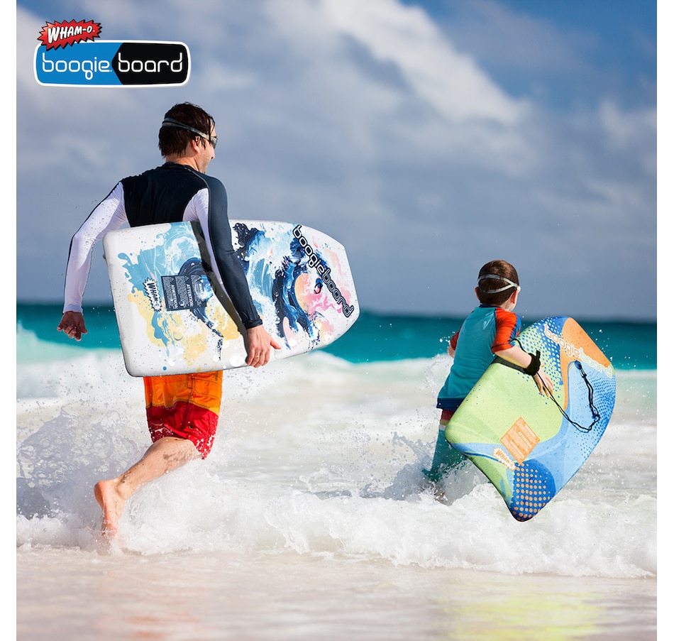 Image 907678_ALTMORE6.jpg, Product 907-678 / Price $95.99, Wham-O 2 Pack Boogie Board with Wrist Leash for Kids 8+ – Curve/Wave from Wham-O on TSC.ca's Health & Fitness department