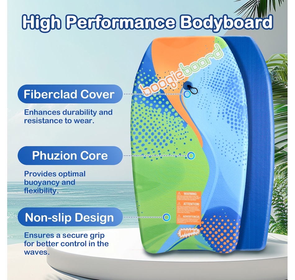 Image 907681_ALTMORE14.jpg, Product 907-681 / Price $89.99, Wham-O 2 Pack 33 Inch Boogie Board with Wrist Leash for Kids 8+ – Flamingo from Wham-O on TSC.ca's Health & Fitness department