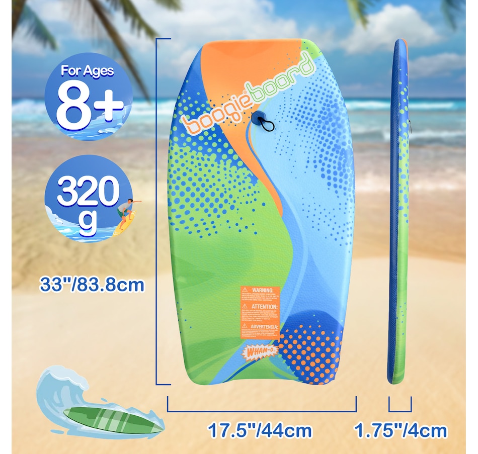 Image 907681_ALTMORE15.jpg, Product 907-681 / Price $89.99, Wham-O 2 Pack 33 Inch Boogie Board with Wrist Leash for Kids 8+ – Flamingo from Wham-O on TSC.ca's Health & Fitness department