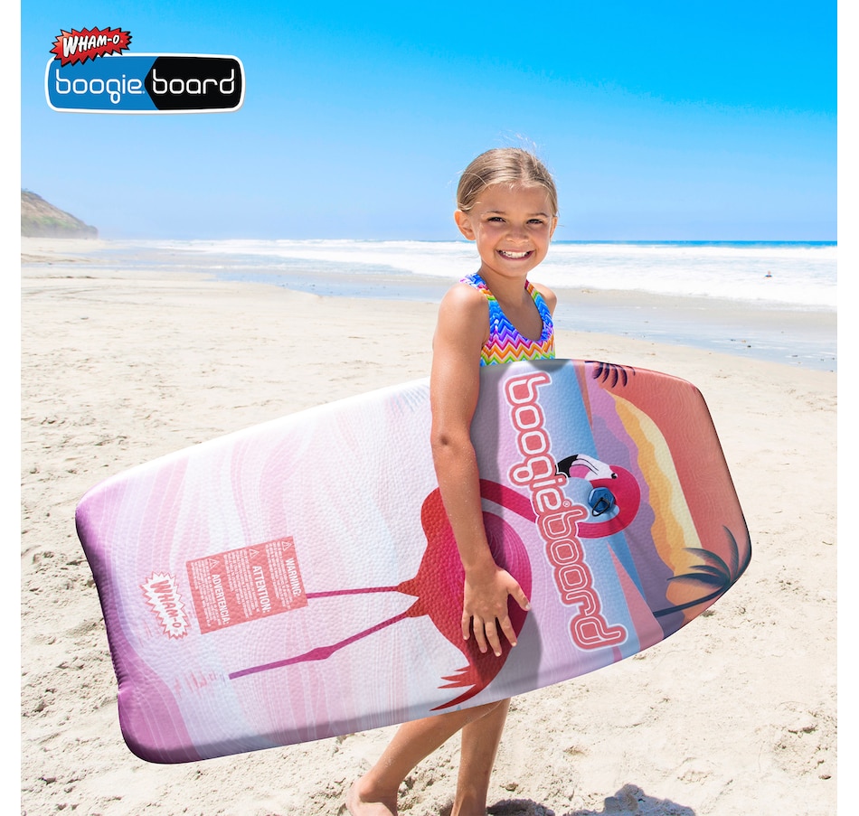 Image 907681_ALTMORE3.jpg, Product 907-681 / Price $89.99, Wham-O 2 Pack 33 Inch Boogie Board with Wrist Leash for Kids 8+ – Flamingo from Wham-O on TSC.ca's Health & Fitness department
