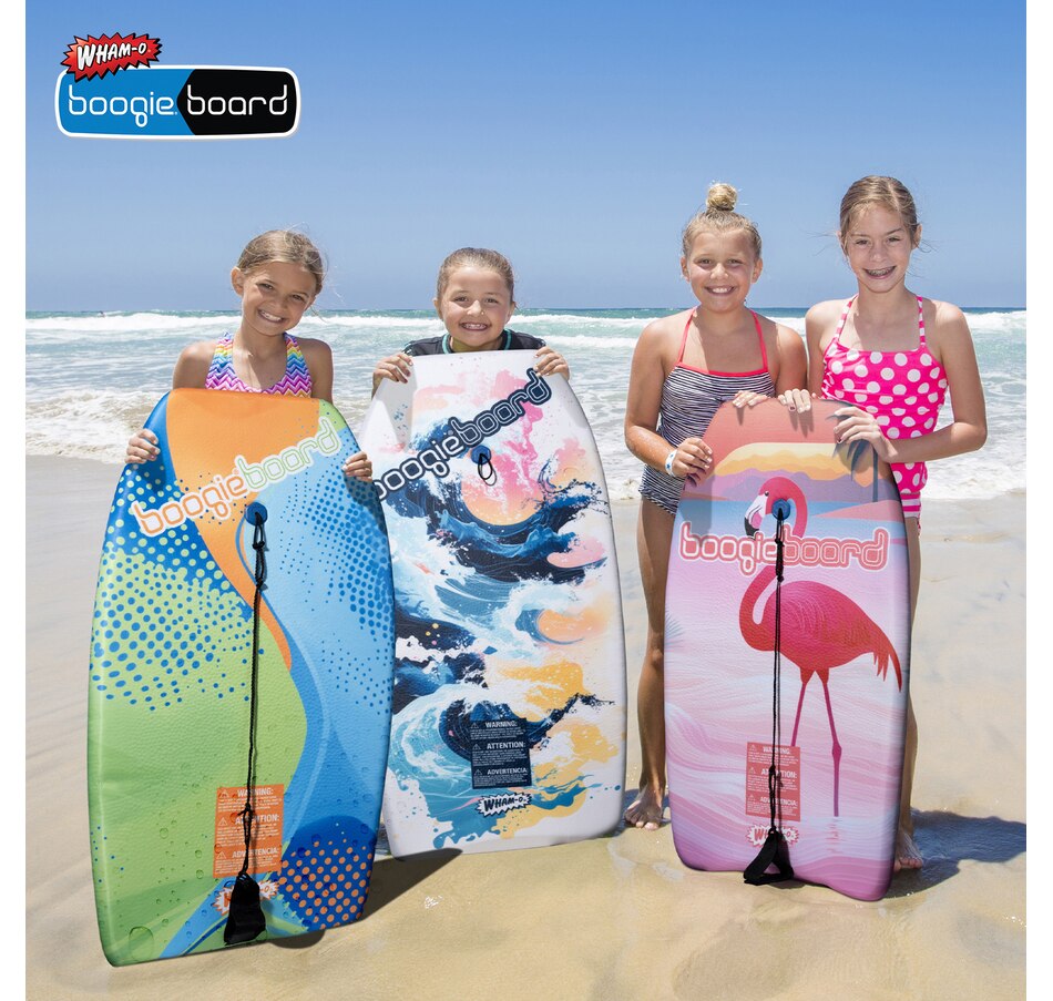 Image 907681_ALTMORE4.jpg, Product 907-681 / Price $89.99, Wham-O 2 Pack 33 Inch Boogie Board with Wrist Leash for Kids 8+ – Flamingo from Wham-O on TSC.ca's Health & Fitness department