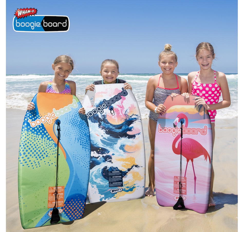 Image 907681_ALTMORE9.jpg, Product 907-681 / Price $89.99, Wham-O 2 Pack 33 Inch Boogie Board with Wrist Leash for Kids 8+ – Flamingo from Wham-O on TSC.ca's Health & Fitness department