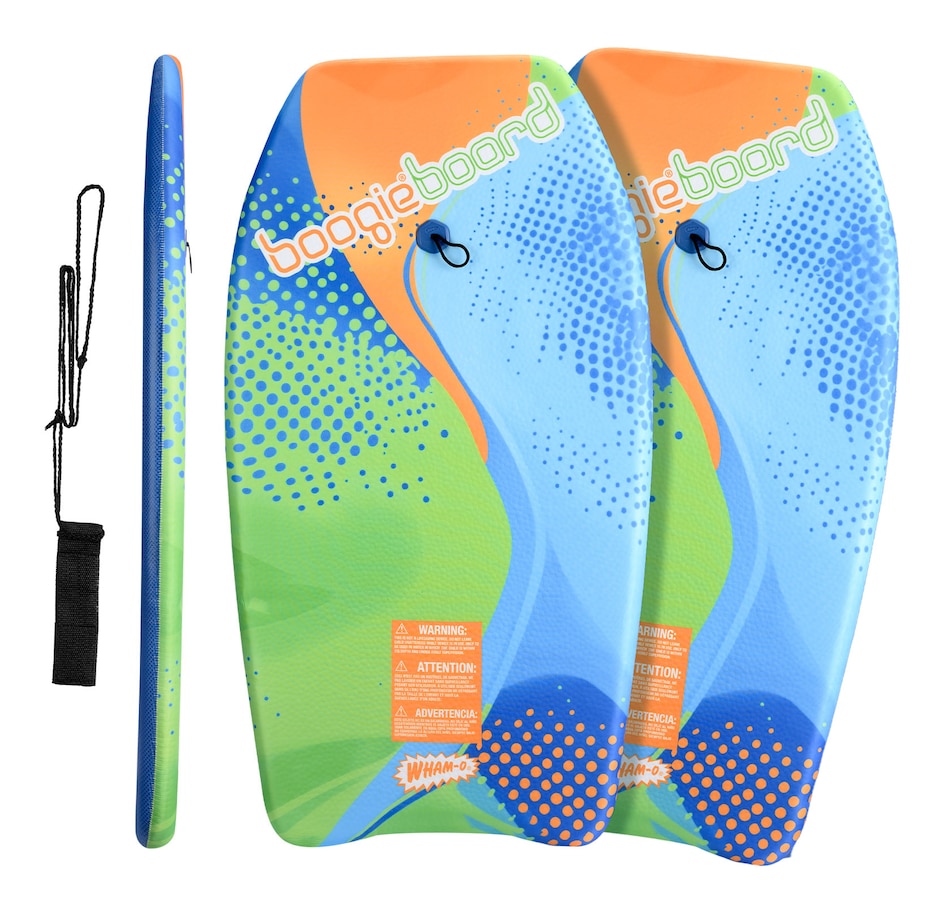 Image 907681_ST03.jpg, Product 907-681 / Price $89.99, Wham-O 2 Pack 33 Inch Boogie Board with Wrist Leash for Kids 8+ – Flamingo from Wham-O on TSC.ca's Health & Fitness department
