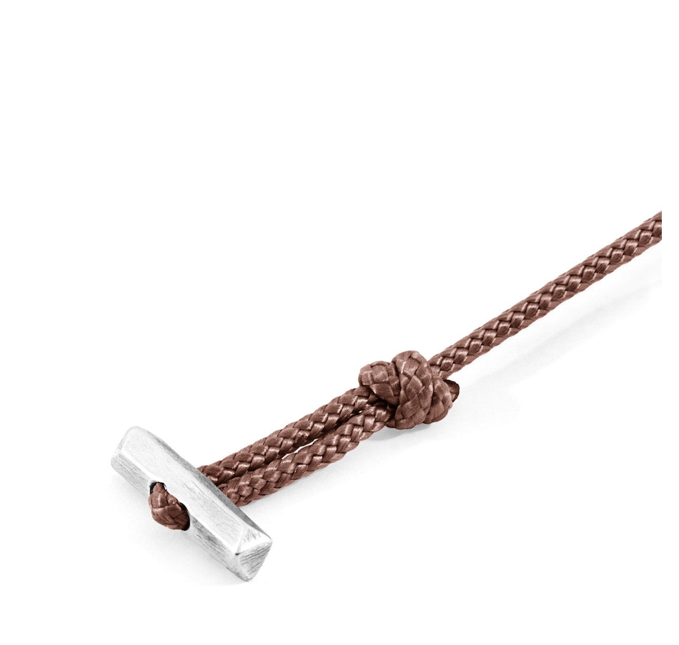 Image 907859_ALTMORE1.jpg, Product 907-859 / Price $413.06, Copper Pink Oxford Silver and Rope Bracelet from Avera Group on TSC.ca's Jewellery department