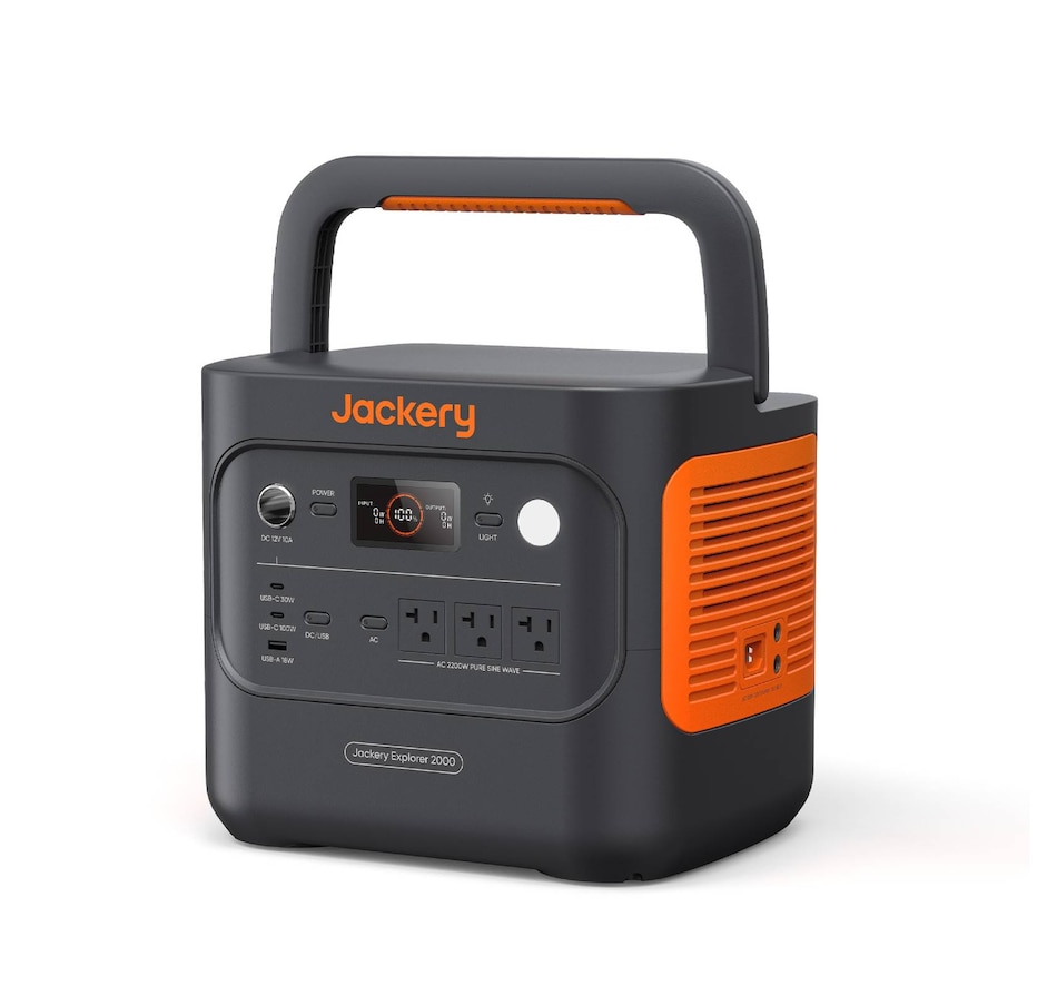 Image 907991.jpg, Product 907-991 / Price $2,499.00, Jackery Explorer 2000 v2 Portable Power Station 2042Wh capacity and 2200W output from Jackery on TSC.ca's Electronics department
