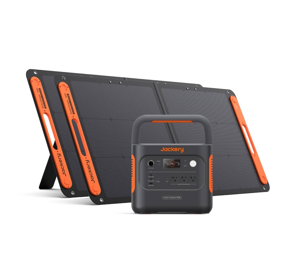 Image 907992.jpg, Product 907-992 / Price $3,649.00, Jackery Explorer 2000 v2 Portable Power Station with 200W Solar Panel from Jackery on TSC.ca's Electronics department