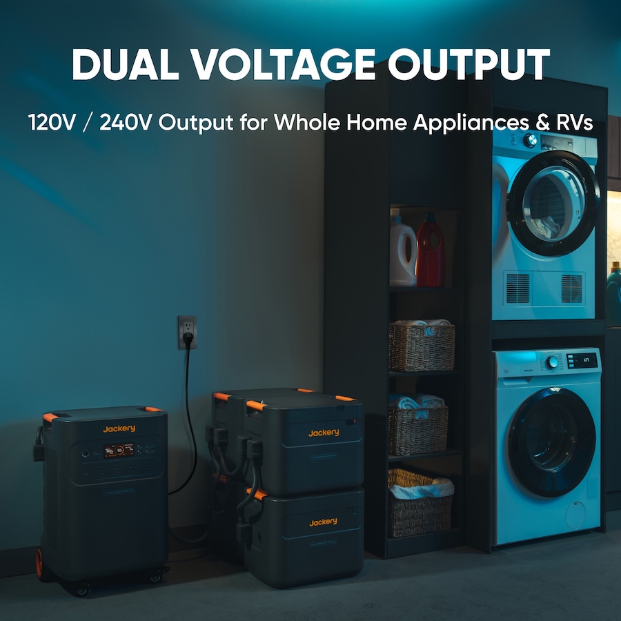 Image 907993_ALTMORE1.jpg, Product 907-993 / Price $4,999.00, Jackery Explorer 5000 Plus, 5kWh capacity&7.2kw output for reliable home backup power from Jackery on TSC.ca's Electronics department