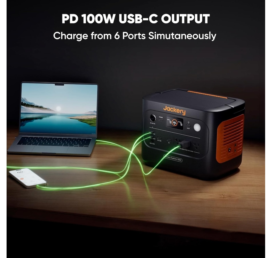 Image 907995_ALTMORE4.jpg, Product 907-995 / Price $1,699.00, Jackery Explorer 1000 v2+ 200W Solar Panel Portable Power Station(2024 New) from Jackery on TSC.ca's Electronics department