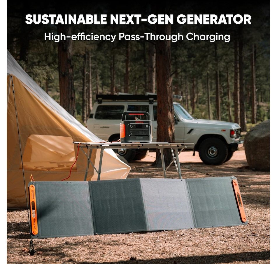 Image 907995_ALTMORE5.jpg, Product 907-995 / Price $1,699.00, Jackery Explorer 1000 v2+ 200W Solar Panel Portable Power Station(2024 New) from Jackery on TSC.ca's Electronics department