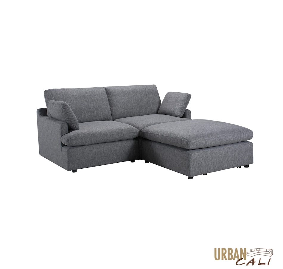 Image 908018_ALTMORE1.jpg, Product 908-018 / Price $2,179.99, Urban Cali Long Beach Small Modular Sectional Sofa with Ottoman from Urban Cali on TSC.ca's Home & Garden department