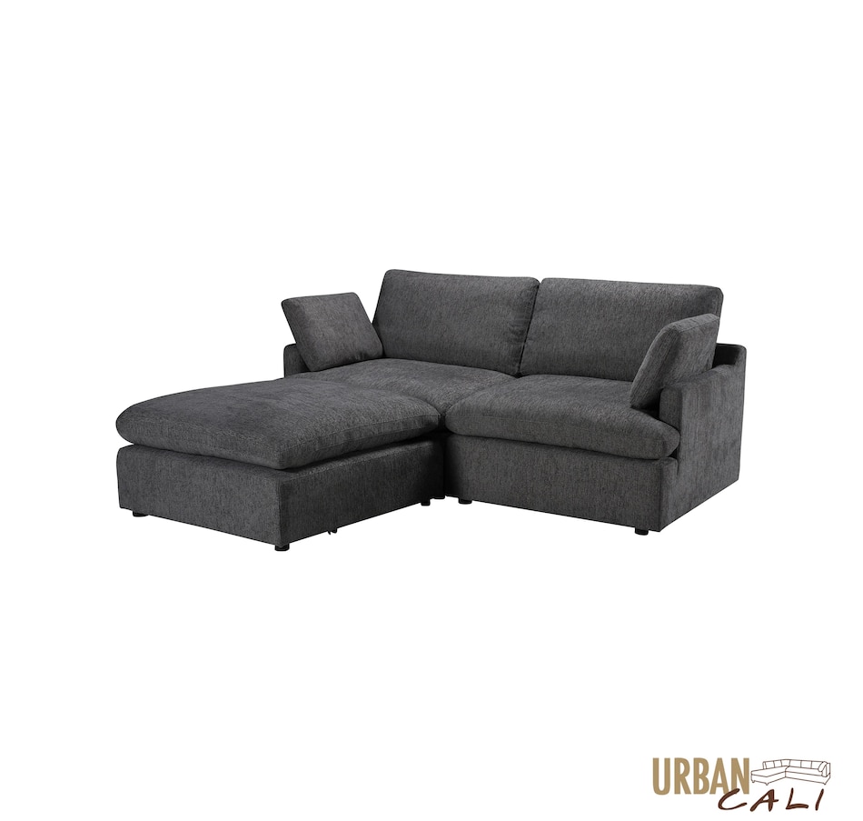 Image 908018_ALTMORE13.jpg, Product 908-018 / Price $2,179.99, Urban Cali Long Beach Small Modular Sectional Sofa with Ottoman from Urban Cali on TSC.ca's Home & Garden department