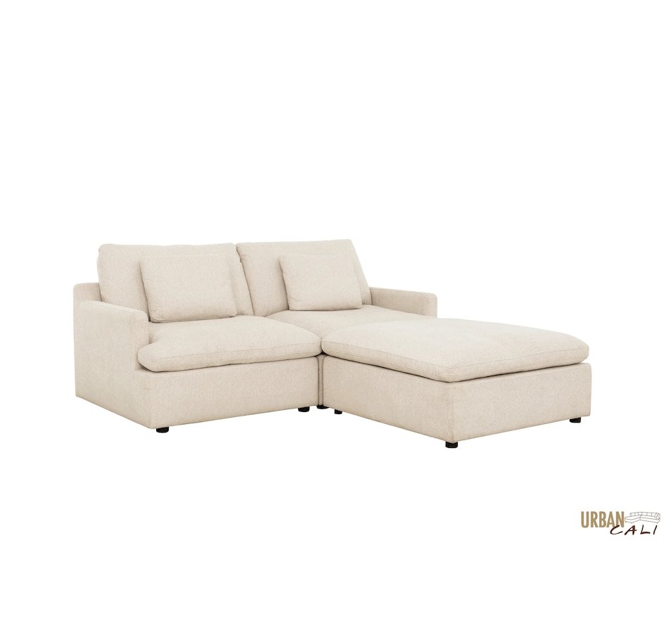 Image 908018_ALTMORE16.jpg, Product 908-018 / Price $2,179.99, Urban Cali Long Beach Small Modular Sectional Sofa with Ottoman from Urban Cali on TSC.ca's Home & Garden department
