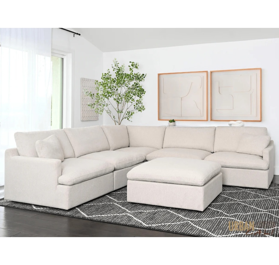 Image 908023_ALTMORE19.jpg, Product 908-023 / Price $3,999.99, Urban Cali Long Beach Modular Corner Sectional Sofa with Ottoman from Urban Cali on TSC.ca's Home & Garden department