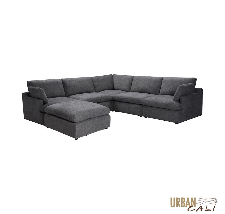 Image 908023_ALTMORE2.jpg, Product 908-023 / Price $3,999.99, Urban Cali Long Beach Modular Corner Sectional Sofa with Ottoman from Urban Cali on TSC.ca's Home & Garden department