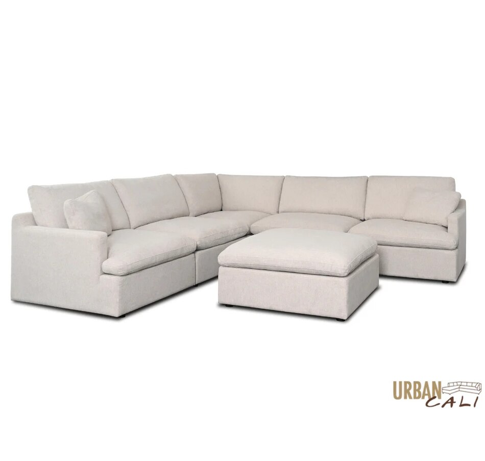 Image 908023_ALTMORE20.jpg, Product 908-023 / Price $3,999.99, Urban Cali Long Beach Modular Corner Sectional Sofa with Ottoman from Urban Cali on TSC.ca's Home & Garden department