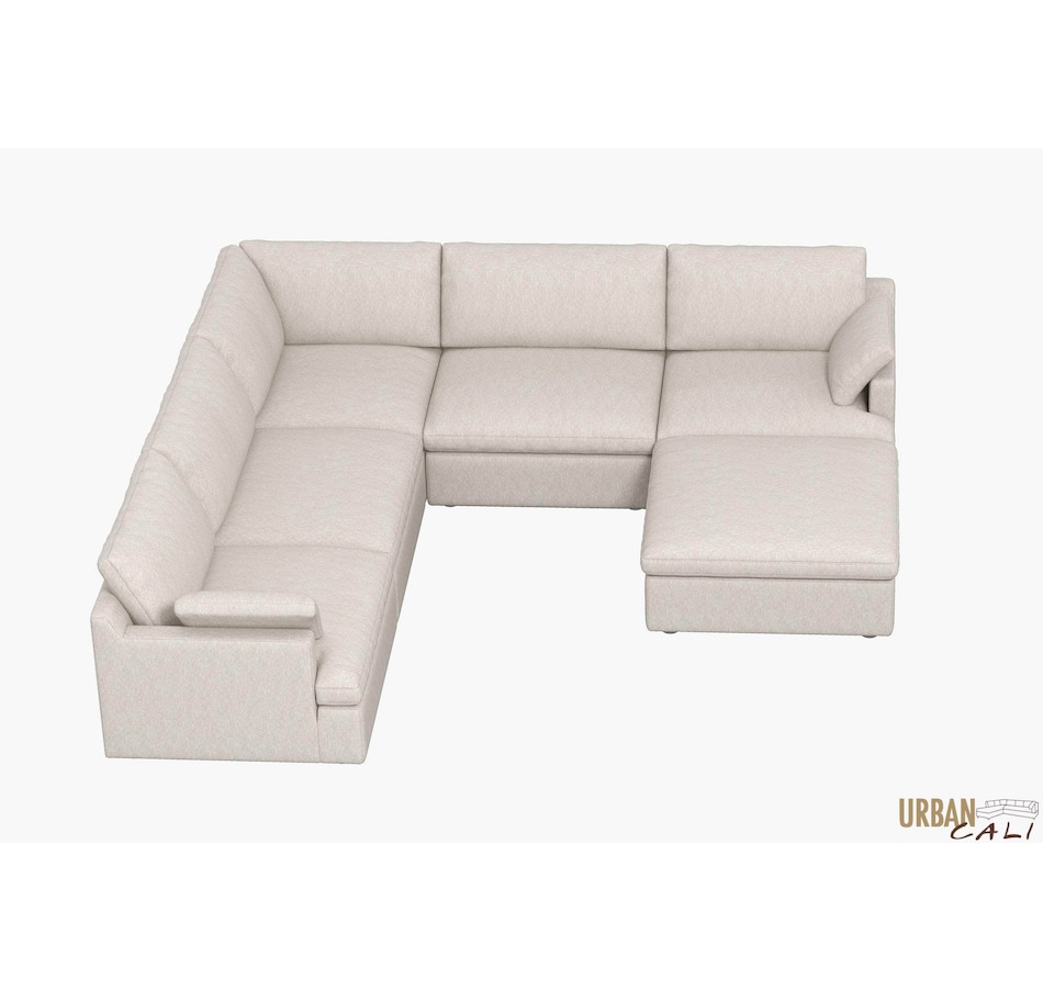 Image 908023_ALTMORE25.jpg, Product 908-023 / Price $3,999.99, Urban Cali Long Beach Modular Corner Sectional Sofa with Ottoman from Urban Cali on TSC.ca's Home & Garden department
