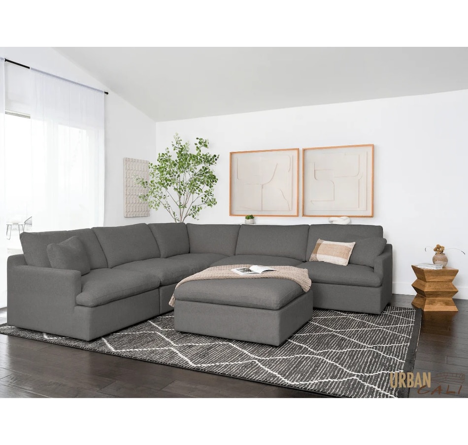 Image 908023_ALTMORE6.jpg, Product 908-023 / Price $3,999.99, Urban Cali Long Beach Modular Corner Sectional Sofa with Ottoman from Urban Cali on TSC.ca's Home & Garden department