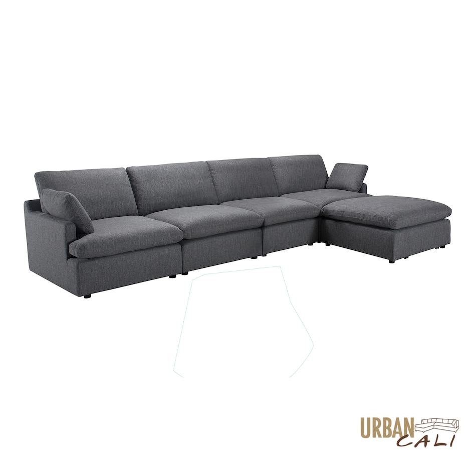 Image 908026_ALTMORE1.jpg, Product 908-026 / Price $3,359.99, Urban Cali Long Beach Large Modular Sectional Sofa with Ottoman from Urban Cali on TSC.ca's Home & Garden department
