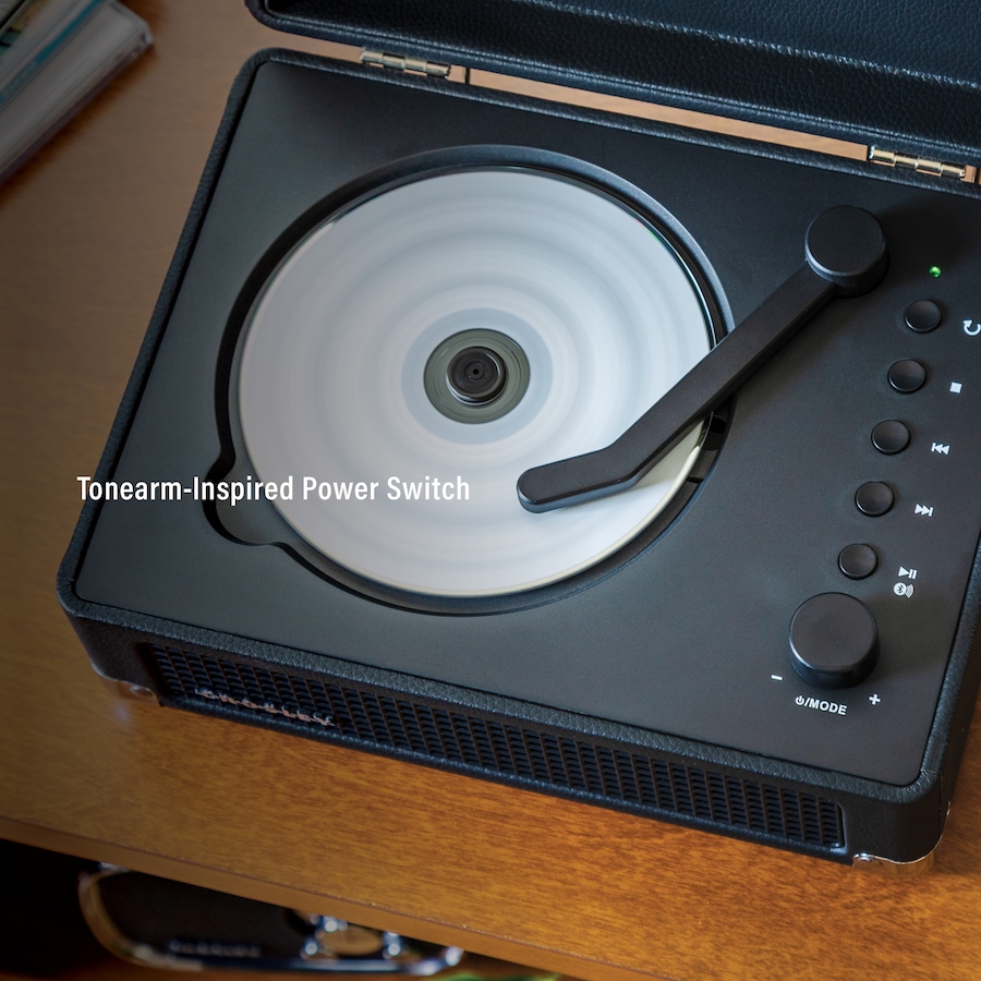 Image 912837_ALTMORE17.jpg, Product 912-837 / Price $149.99, Crosley CR3505A Cruiser Retro Portable CD Player with Stereo Bluetooth Speakers and FM Radio from Crosley on TSC.ca's Electronics department