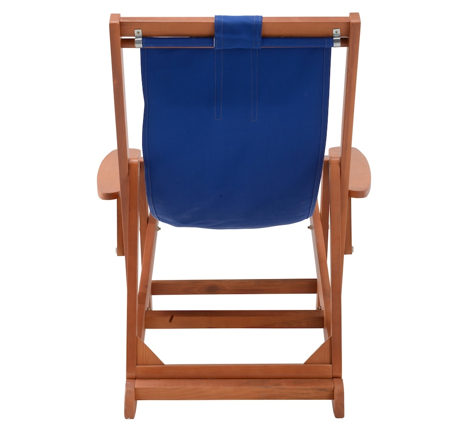 Image 913411_ALTMORE3.jpg, Product 913-411 / Price $469.00, Romantic Collection Canvas Sling Chairs with Cup and Wine Holder and end table from Jiallo on TSC.ca's Home & Garden department