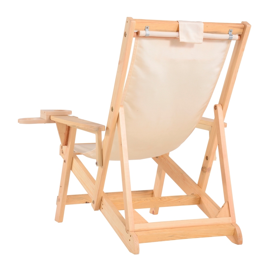 Image 913469_ALTMORE2.jpg, Product 913-469 / Price $269.00, Romantic Collection Canvas Sling Chair with Cup and Wine Holder and end table from Jiallo on TSC.ca's Home & Garden department