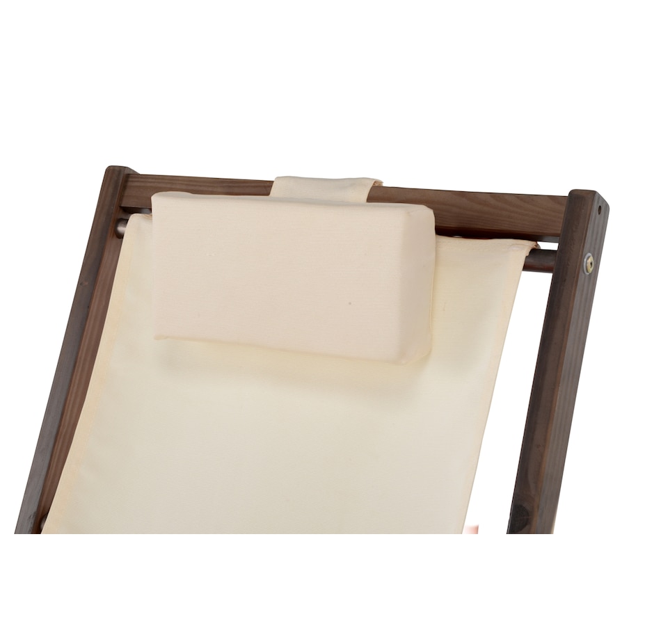 Image 913555_ALTMORE1.jpg, Product 913-555 / Price $469.00, Romantic Collection Canvas Sling Chairs with Cup and Wine Holder and end table from Jiallo on TSC.ca's Home & Garden department